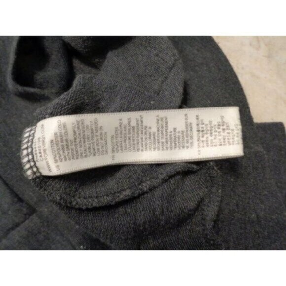 XXI women's small gray distressed "Fame or Love" sweatshirt hoodie - Picture 3 of 5